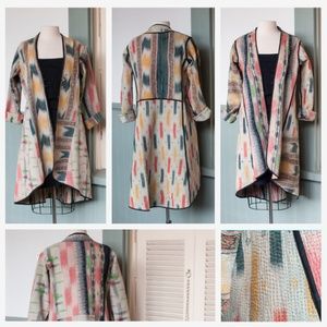Kantha jacket coat New from vintage quilted saris